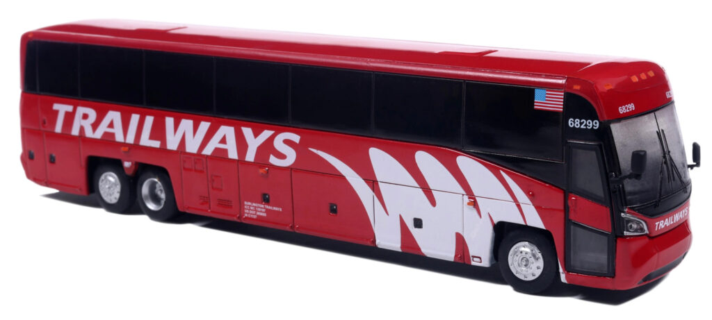 Iconic Replicas MCI D4520 Coach Bus Burlington Trailways 87-0661